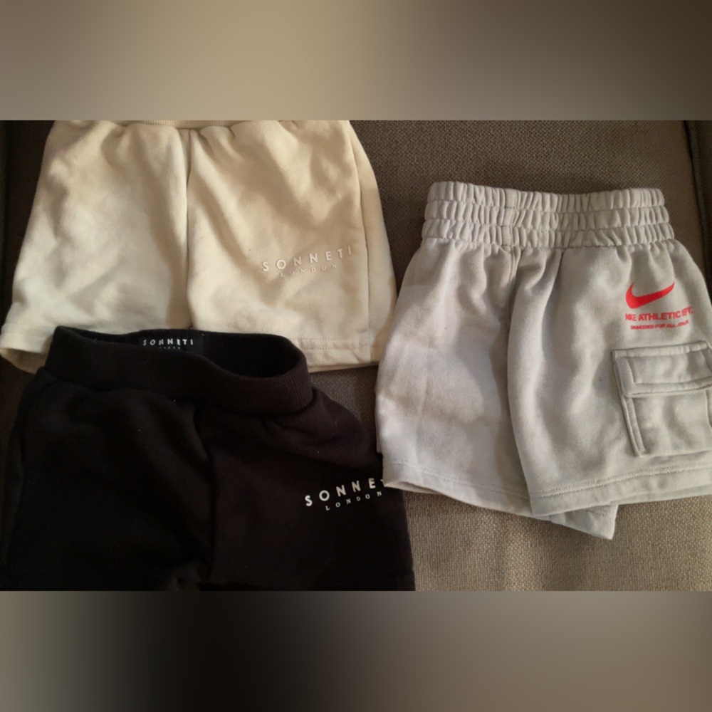 Kids Bottoms Set - Black, Cream, Gray